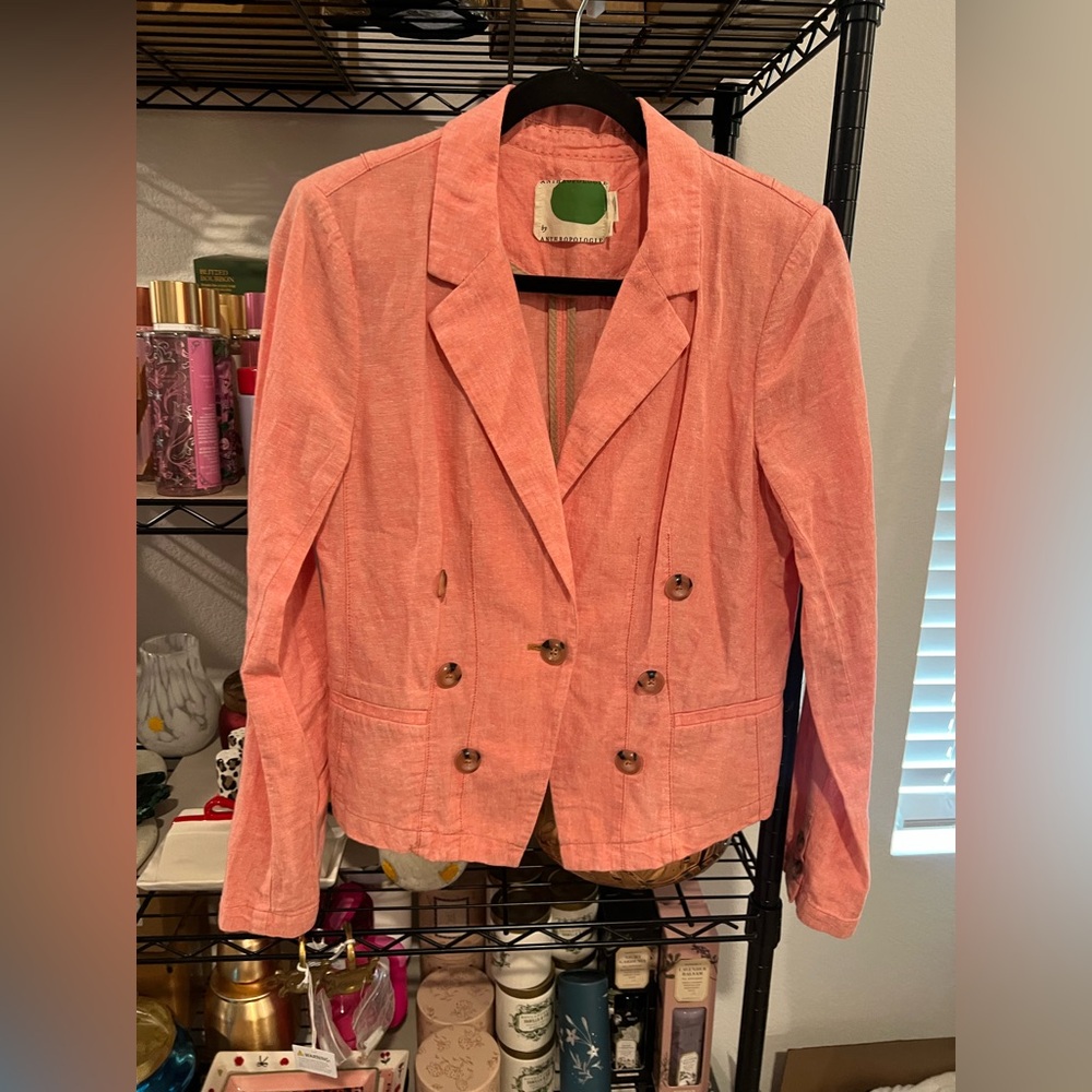 Anthropologie Seaboard Blazer, Sz 6 NWOT - Picture 5 of 6